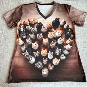 NWOT Cat Lover’s T-Shirt - Size Small